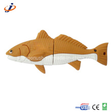 Forma de pescado con llavero unidades USB Jv0903